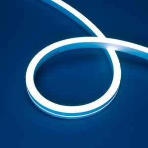 Лента герметичная MOONLIGHT-SIDE-B84-12x17mm 24V RGB (12 W/m, IP67, 5m, wire x2) 042742, Гибкая герметичная лента (неон серии MOONLIGHT), сечение 12х17 мм. Светодиоды SMD5060 84 шт/м. Цвет свечения RGB, угол излучения 115°. Мощность 12 Вт/м, питание 24 В. Класс пылевлагозащиты IP67. Размеры 5000х12х17 мм. Мин. отрезок 83 мм. Горизонтальный из