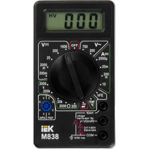 Мультиметр цифровой Universal M838 TMD-2S-838