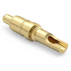 7983-1-15-20-75-14-11-0, Штыревые и гнездовые соединители Spring-Loaded Pin TH with Solder-Cup Term