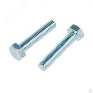 Болт DIN933 М8х20 класс прочности 5.8 покрытие цинк 10 шт 2233602-10