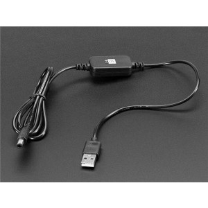 2778, Принадлежности Adafruit  USB to 2.1mm DC Booster Cable - 12V