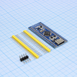 Blue Pill Plus - STM32F103C8T6, Плата отладочная для микроконтроллера STM32F103C8T6