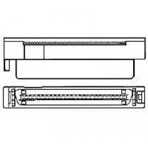 1734098-4, Межплатные и промежуточные соединители Champ050 40p A/P RCPT 25CL PB
