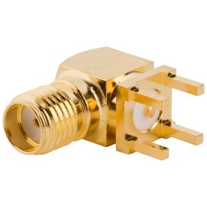132136-12, РЧ соединители / Коаксиальные соединители R/A PCB Jk Thru-Hole