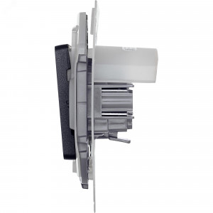 Переключатель 1-кл. Inspiria 10А IP44 250В 10AX механизм антрацит Leg 673673