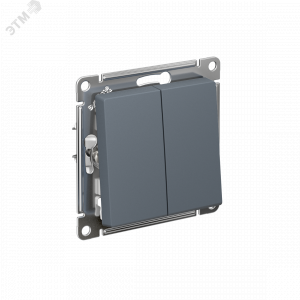 Переключатель перекрестный 2-кл. AtlasDesign 2хсх.7 10АХ механизм грифель SE ATN000773