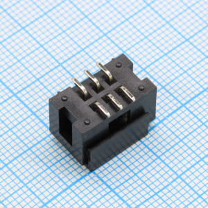 DS1013-06MSISA-B-X, IDC разъем, вилка на плату, SMD монтаж 6pin(2x3), шаг 2.54