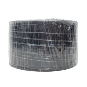 Термоусаживаемая трубка ТУТ нг 100/50 черная рулон PROxima tut-100-b