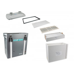 QUICK 6102А1, Система воздухоочистки-дымоуловитель на 2 рукава, 320Вт, 250м3/час