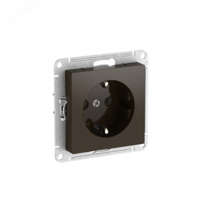 ATLASDESIGN РОЗЕТКА с заземлением, 16А, быстрозажимные клеммы, МОККО ATN000643S