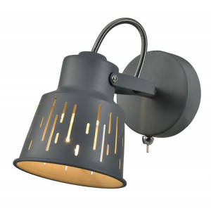 Светильник настенно-потолочный спот Kalma 7059-701 1 х Е27 40 Вт поворотный с выключателем Б0055012