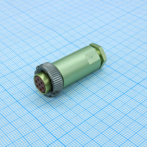 PC7K CASE, Гнездо РС7 7 контактов с защитным кожухом