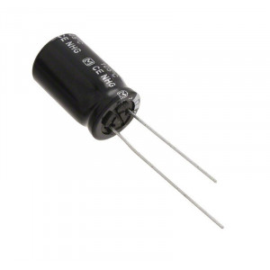 ECA1HHG102B, Конденсатор алюминиевый электролитический 1000мкФ 50В  ±20% (12.5 х 25мм) радиальные выводы 5мм 950мА 2000час 105°С лента в коробке