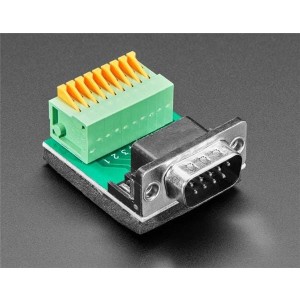 4512, Интерфейсные модули клеммных колодок DE-9 (DB-9) Male Plug to Terminal Spring Block Adapter