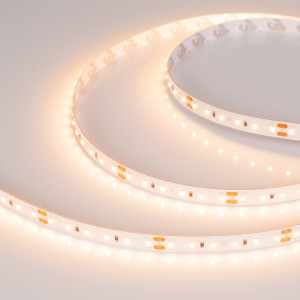 Лента MICROLED-M120-8mm 24V Warm3000 (14 W/m, IP20, 2216, 5m) 024431(2), Светодиодная гибкая лента MICROLED-M120, открытая IP20. Светодиоды 2216, 120 шт/м (600 шт на 5 м), белая плата 8 мм, скотч 3M. Цвет ТЁПЛЫЙ 3000 K, цветопередача CRI>90, угол 120°. Питание 24V, мощность 14 Вт/м (70 Вт на 5 м). Размеры 5000x8x1.2 мм. Мин. о