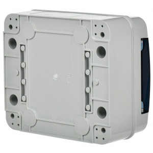 Корпус пластиковый КМПн-8 IP65 черн. прозр. дверь TEKFOR TF5-KP72-N-08-65-K03-K02