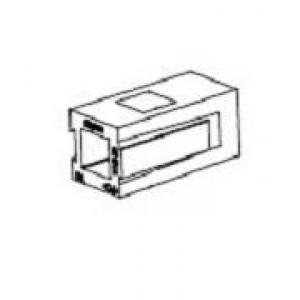 1445729-2, Сверхмощные разъемы питания MTG BRKT RND HOLE
