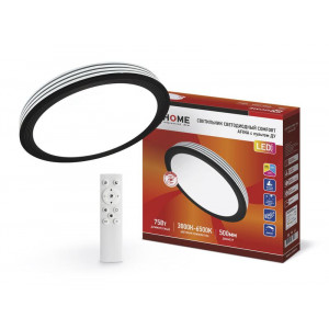 Светильник светодиодный COMFORT AFINA 75Вт 230В 3000-6500К 6000лм 490x90мм с пультом ДУ 4690612035147