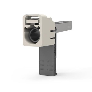 R197.125.B80, РЧ соединители / Коаксиальные соединители Right-angle fakra housing for terminals R299.197.600, R299.197.610, coding B