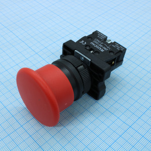 LXA2  (3SA5)-BC42 on-(off), Переключатель кнопочный на размыкание 10A 400V