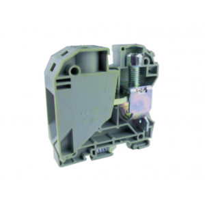 Проходная клемма UKHV-70, Проходная клемма, тип фиксации провода: винтовой, номинальное сечение: 70 мм кв., 192A, 1000V, ширина: 20,6 мм, цвет: серый, тип монтажа: DIN35