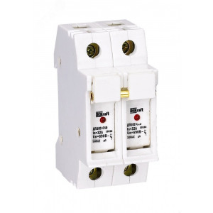 Держатель предохранителя типа C10 со светодиодной индикацией 2п ДП-102 21384DEK