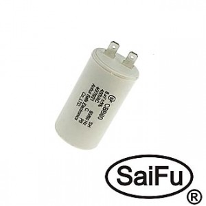 CBB60   8UF  450V (SAIFU), Пусковой конденсатор SAIFU CBB60, 8 мкФ, 450 В