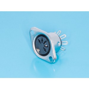 DN-5FB1, Гнездо DIN 5 контктов на блок, 45 градусов