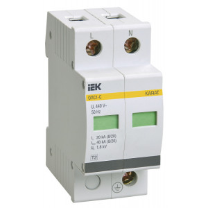 Ограничитель перенапряжения ОПС1-C 2P MOP20-2-C