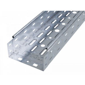 Лоток листовой перфорированный 150х100 L3000 сталь 0.7мм 35342