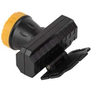 Фонарь светодиодный аккумуляторный налобный GA-802 3Вт 2режима Li-Ion 1500мАч IP40 желт.-черн. Б0055349