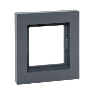 1 - местная рамка, IP44, графит, пластик Эпика EKF UP1-FPG-01-44