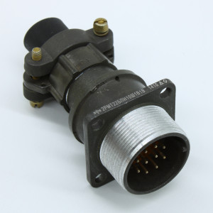 2РМТ22БПН10Ш1В1В, Соединитель  цилиндрический низкочастотный негерметичный