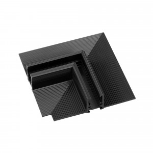 Коннектор угловой MAG-MICROCOSM-CON-FDW-L90 (BK) 044524, Угловой коннектор для встраиваемого трека MAG-MICROCOSM. Материал алюминий. Цвет черный. Размеры 55*50*15 мм. Аксессуары для соединения с треком приобретаются отдельно.