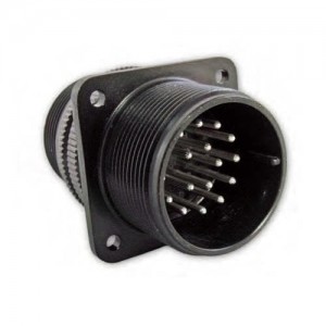 CA3100E10SL-3P, Круговой мил / технические характеристики соединителя ER 3C 3#16S PIN RECP WALL