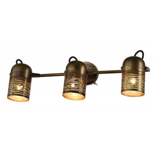 Светильник настенно-потолочный спот Lamia 7062-703 3 х Е27 40 Вт поворотный модерн с выключателем Б0055004