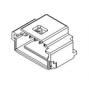 501568-1507, Проводные клеммы и зажимы 1.0 WtB 15Ckt R/AWaferAssyEmbsTpPk