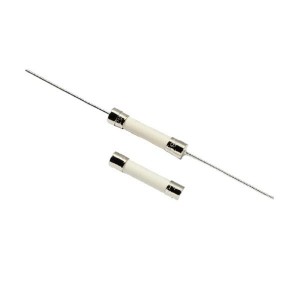 051406.3MXEP, Патронные плавкие предохранители 6.3A 500VAC 3AB CARTRIDGE W/LEADS