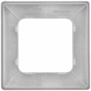 FLITE CLASSIC Рамка 1-местная РУ-1-К-ФлА алюминий IEK FI-M12-32-20-K47