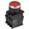 Кнопка с подсветкой d=22мм 1NO+1NC красная MASTER MI-BT60-11D-3-12-K04