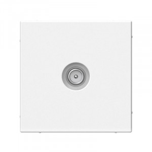 Розетка телевизионная оконечная TV ArtGallery 1дБ механизм бел. SE GAL000191