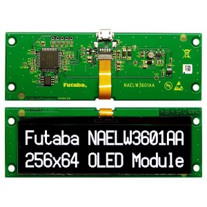 NAELW3601AA, Светодиодные дисплеи и принадлежности OLED Module White 3.6 inch Display