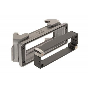 09300240391, Сверхмощные разъемы питания 24B Blkhd Rear Fit Double Lever w/frame