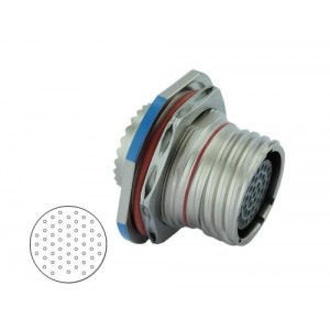 D38999/24FH53BN, Круговой мил / технические характеристики соединителя