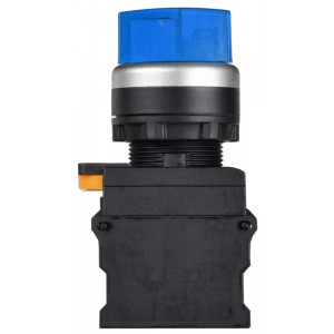 Переключатель с подсветкой 3 полож. 2NO синий MASTER IEK MI-SW60-20XD-4-14-3-K07