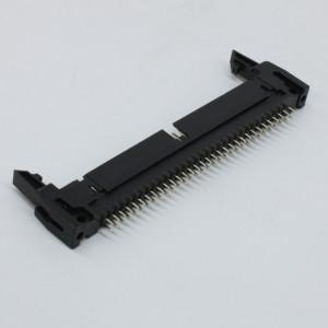 DS1011-64SBSIB7-B, Вилка на плату, вертикальный монтаж 64pin(2х32), шаг 2.54мм