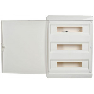 Корпус пластиковый ЩРН-П-54 IP41 бел. дверь TEKFOR TF5-KP13-N-54-41-K01-K01