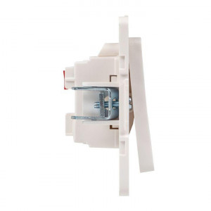 Переключатель проходной 1-кл. Стокгольм 10А механизм бел. PROxima EYV10-025-10