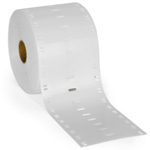 brd198704, BPT-7510-348-WT бирки, материал B-348, полиолефин, белый, размер 75х10 мм, 750 шт. в упак.