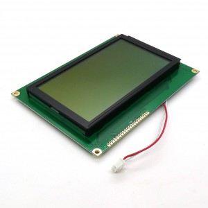 WG240128B-TFH-TZ#, ЖКИ графич, 240 x 128, FSTN Positive/Transfl, подсв. LED Белая, VDD = 5V, 6 o`cl, -20...+70C, температурная компенсация